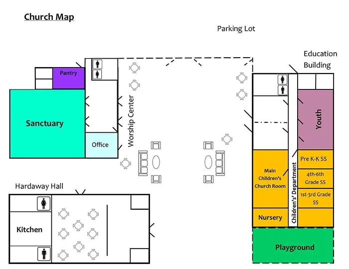 Church in Phoenix, AZ Phoenix First Church of the Nazarene New here church map